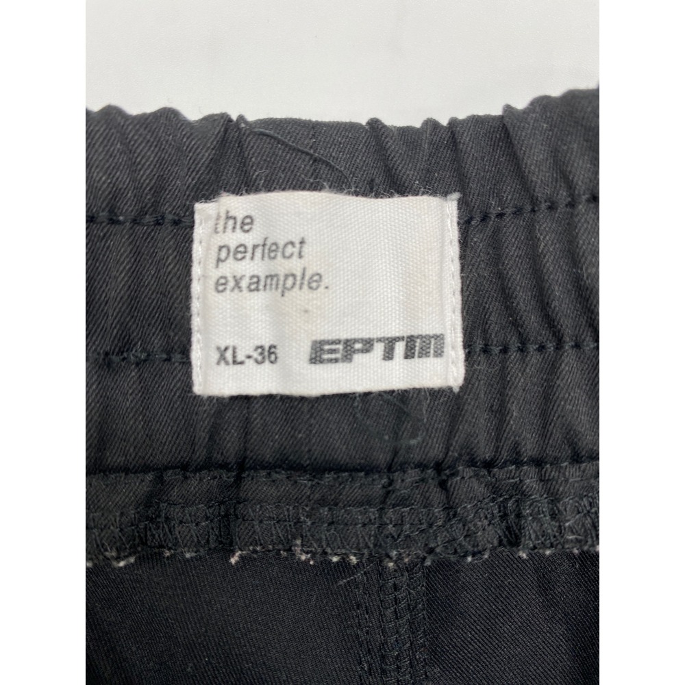 EPTM Black Cargo Pants Mens XL-36 Tactical Techwear Streetwear Style 9367 - Picture 3 of 11